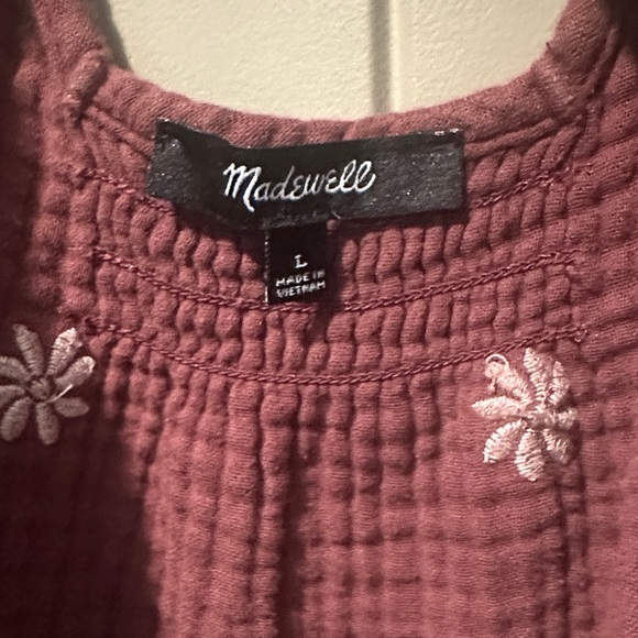 MADEWELL Lightspun Peplum L - Picture 9 of 11